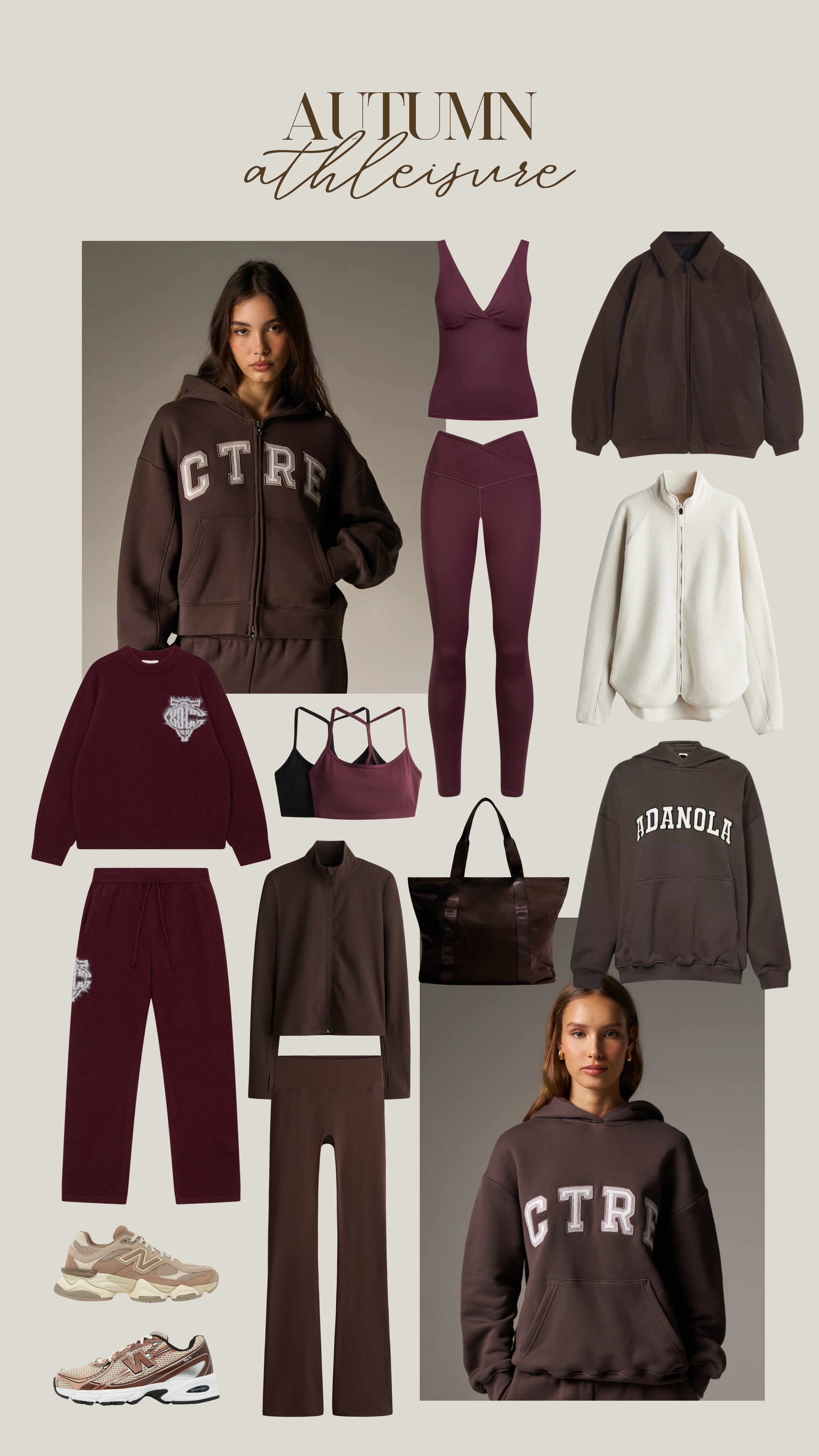 My autumn athleisure faves 🤎✨

Autumn outfits, autumn style, gym wear, yoga, pilates, gym jacket, knitwear, jumper, bomber jacket, sports bag 

 #LTKFashionMonth #LTKautumn #LTKfitness