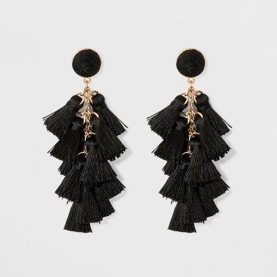 SUGARFIX by BaubleBar Multi-Tassel Drop Earrings | Target