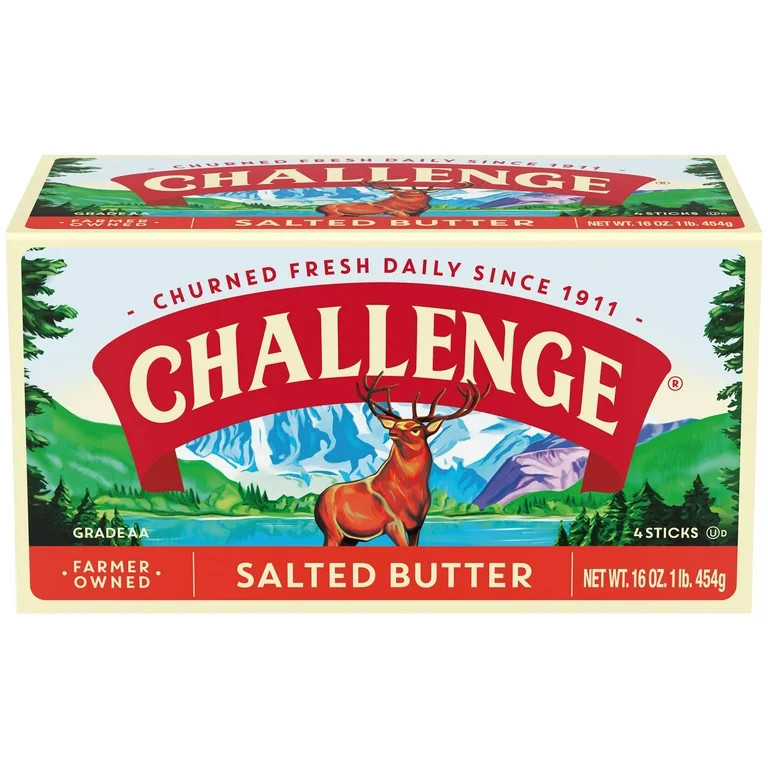 Challenge Butter, Salted Butter, 16 oz, 4 Sticks | Walmart (US)