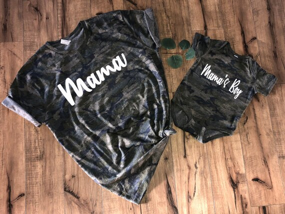 Mama and Mama’s Boy matching set | Etsy (US)