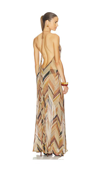 Isadora Maxi Dress in Espresso | Revolve Clothing (Global)