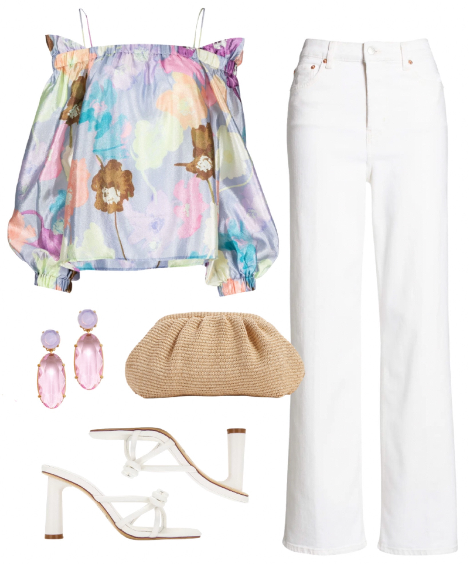 This dreamy off-the-shoulder top screams ‘spring’ to me 🪺☀️🌸Pair it with some white jeans + your favorite heels and you’ve got the perfect outfit for happy hour, date night, dinner with friends, and beyond this season!

#ootd #outfitinspo #floral #pastels #spring #shopbop #stinegoya

#LTKstyletip #LTKSeasonal