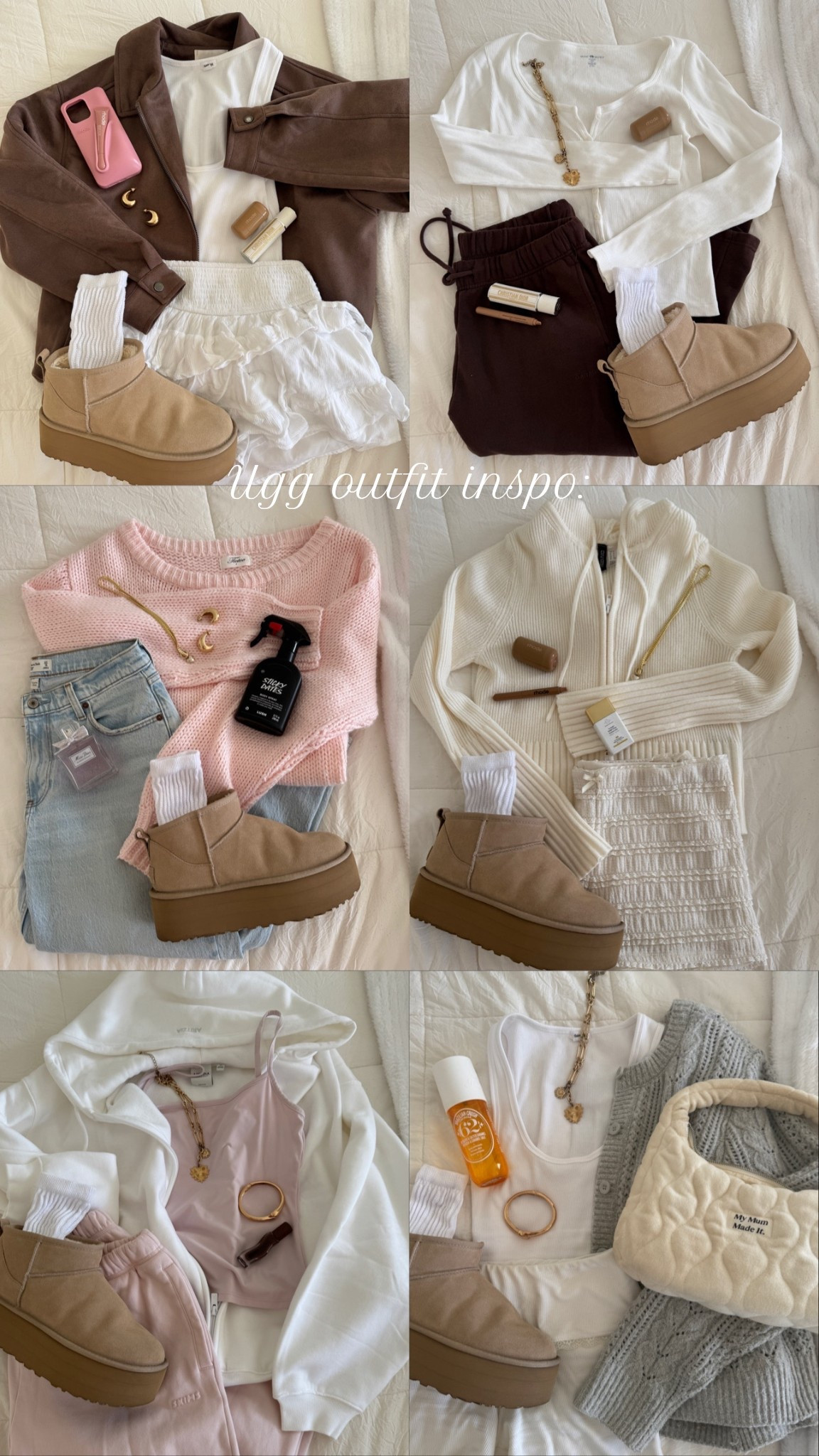 my current fall rotation of outfits: 🤎🧦

#fallootd #falloutfitinspo #outfitinspo #uggboots 

#LTKHalloween #LTKSeasonal #LTKStyleTip