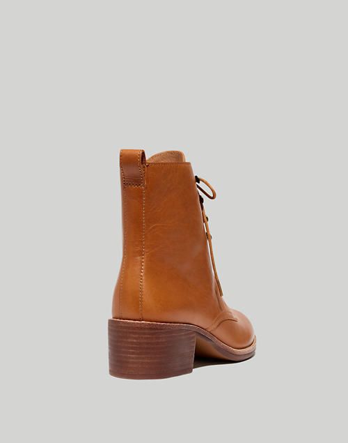 The Patti Lace-Up Boot | Madewell