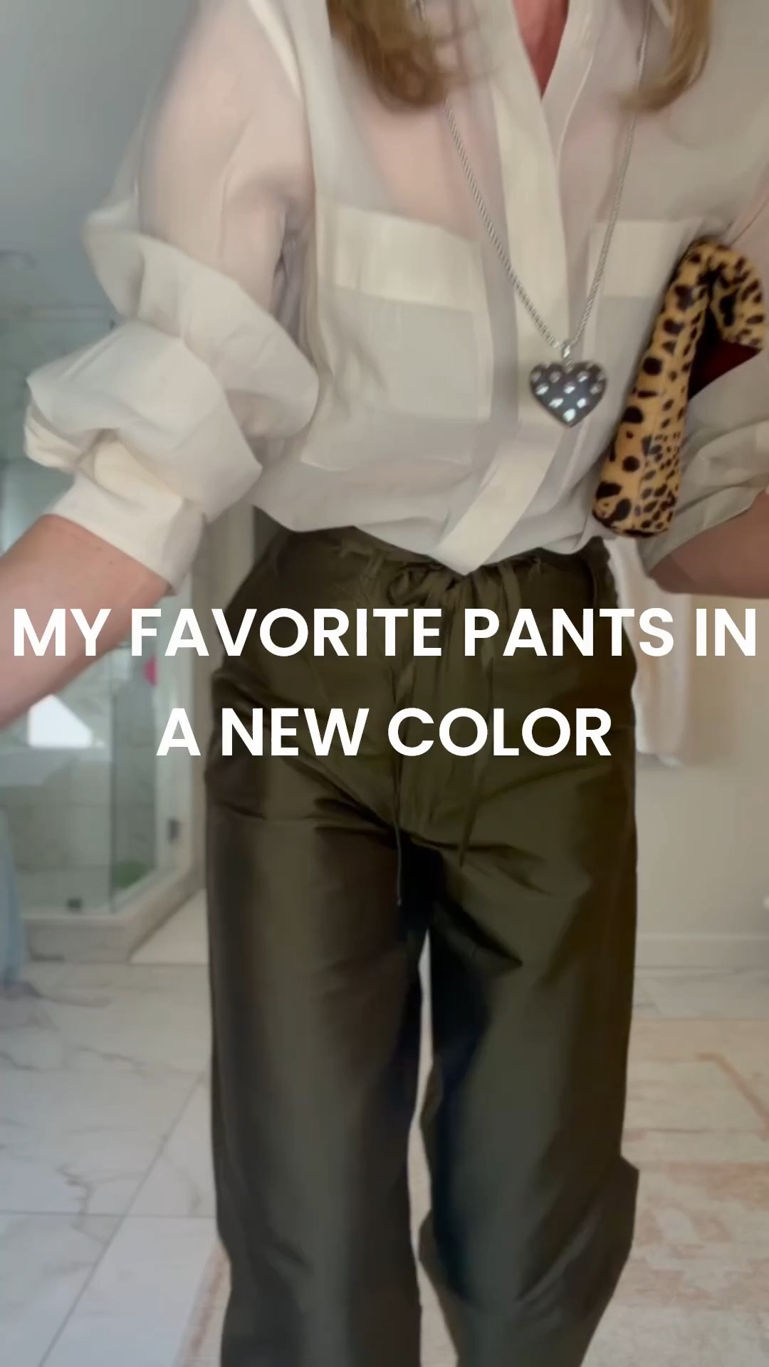 Wearing size 1 in the pants and S in the top!