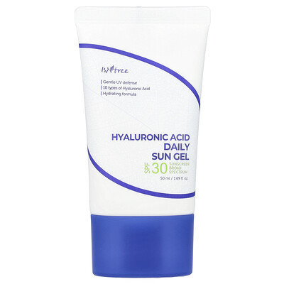 ISNtree, Hyaluronic Acid Daily Sun Gel, SPF 30, 1.69 fl oz (50 ml) | iHerb