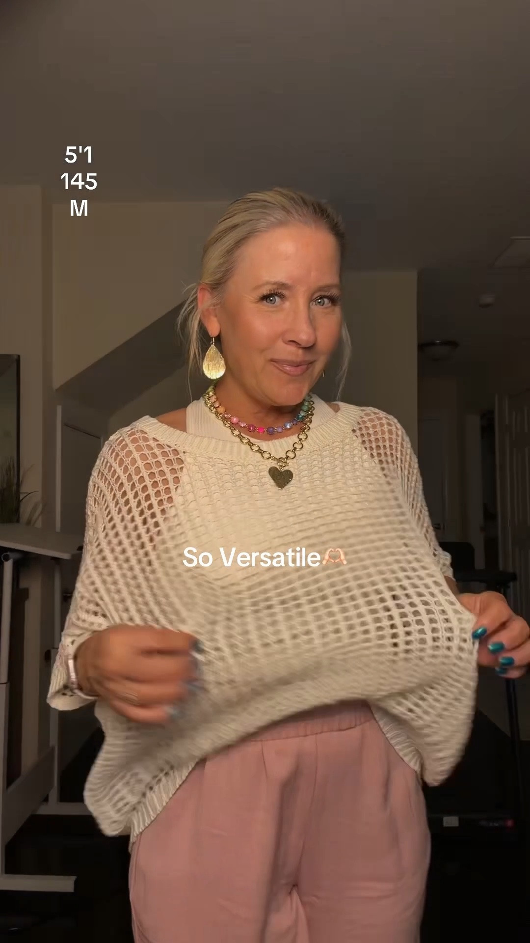 Such a versatile knit top that covers your arms and keeps you cool☀️Perfect for work or casual wear #ootd #womensfashion #summertops #knittops #everydaytops #workapproved #vacationtops #travel

#LTKootd #LTKWorkwear #LTKTravel
