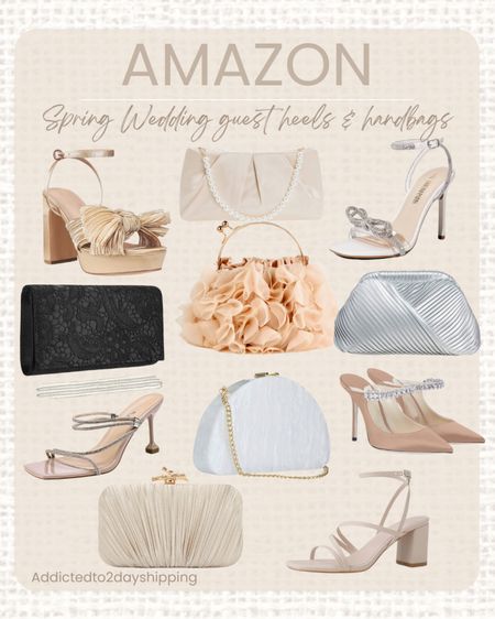 AMAZON- Wedding Guest Heels & Handbags

Spring wedding guest, wedding guest accessories, spring handbag, spring heels, special occasion handbag, special occasion heel, dressy clutch, dressy handbag, metallic clutch, ruffle handbag, leather and pearl handbag, black handbag, bow heel, chunky heel, slide on heel, nude strappy heel, dressy heel



#LTKwedding #LTKitbag #LTKshoecrush