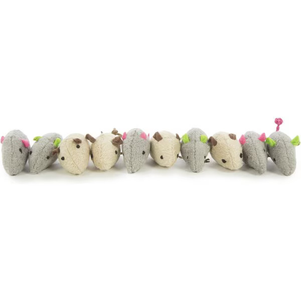 SmartyKat Skitter Critters Value Pack Catnip Cat Toys, 10 count | Chewy