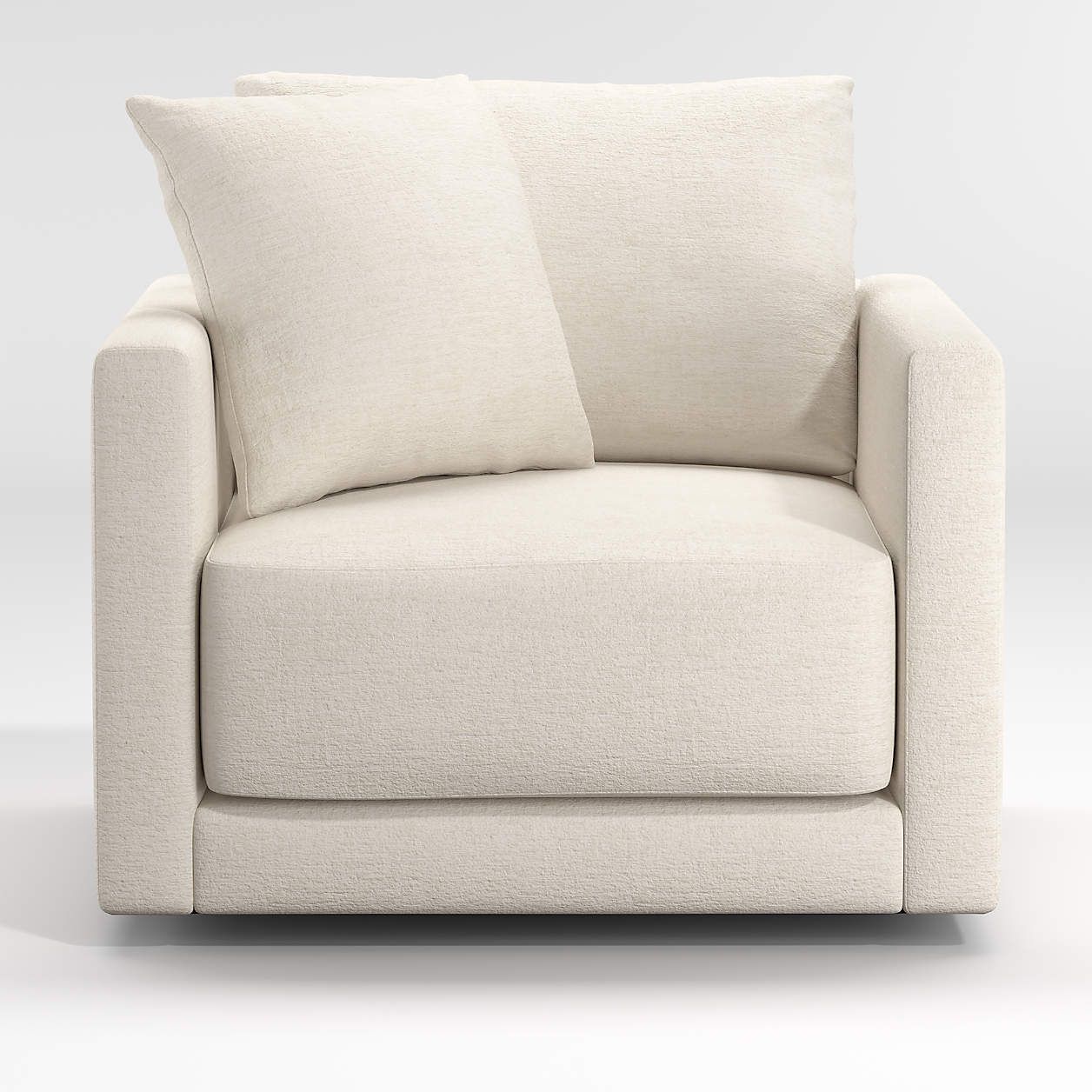 Gather Swivel Chair + Reviews | Crate & Barrel | Crate & Barrel