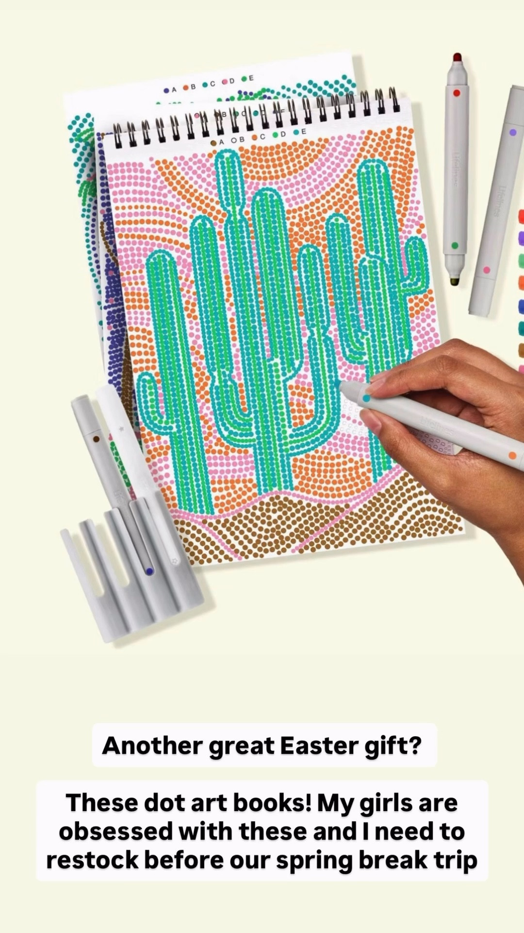 These are so fun for Easter baskets and road trips! 

And the markers are included 🙌