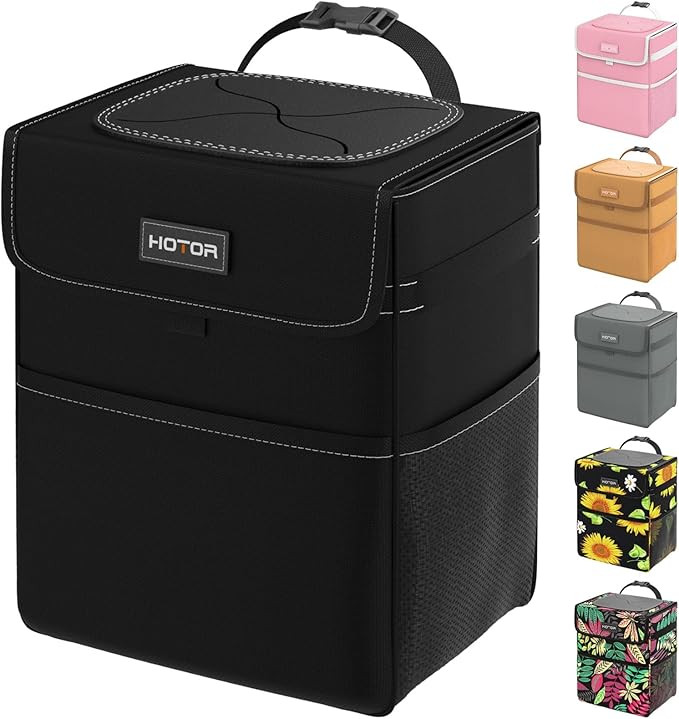 HOTOR Car Trash Can - Leak-Proof Car Organizer and Storage Bag for The Back/Front/Console of Any ... | Amazon (US)