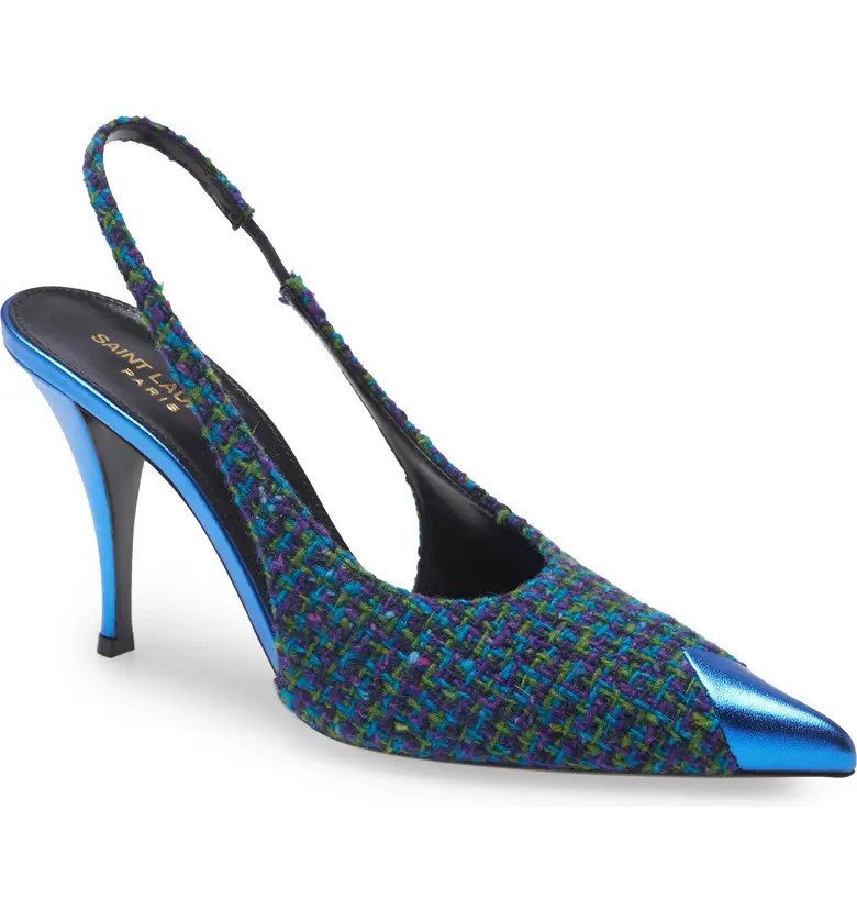 Saint Laurent Arian Dream Slingback Pump | Nordstrom | Nordstrom