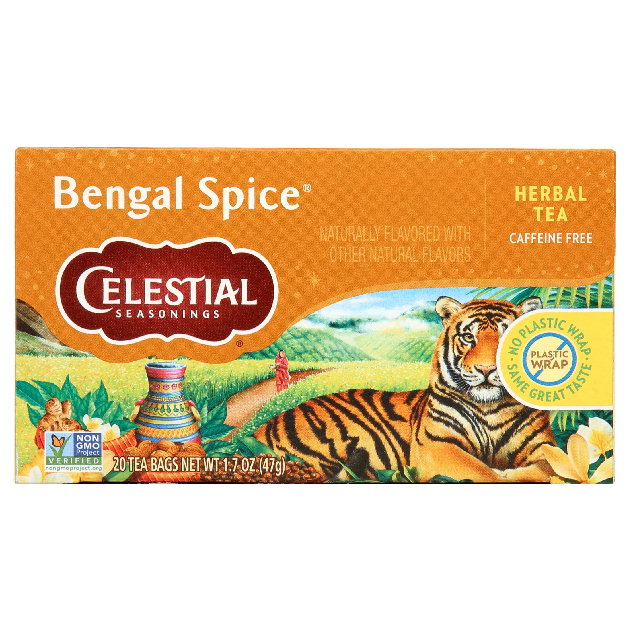 Celestial Seasonings Bengal Spice Herbal Tea Bags 20 Ct | Walmart (US)