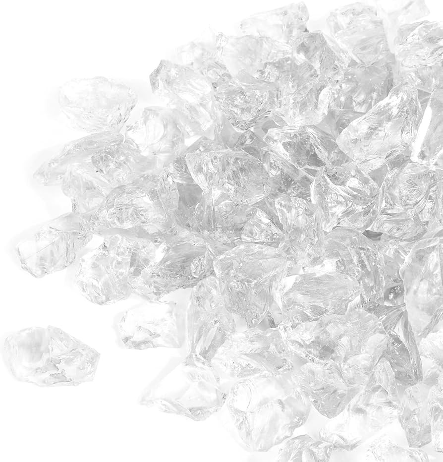 GASPRO 10 lbs Fire Glass for Propane Fire Pit, 1/2-Inch Decorative Firepit Glass Rock for Gas Fir... | Amazon (US)