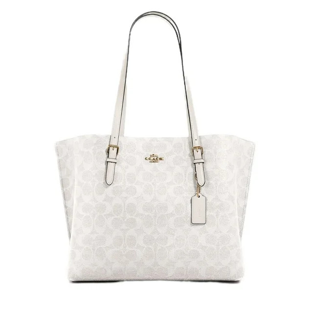 COACH Womens Mollie Tote 25 (IM/Chalk/Glacier White) | Walmart (US)