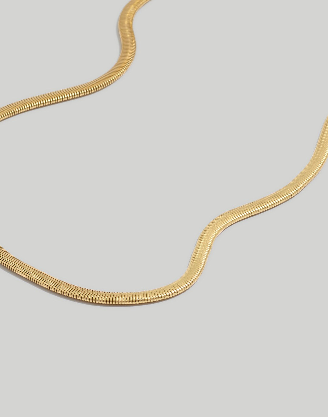 Herringbone Chain Necklace | Madewell
