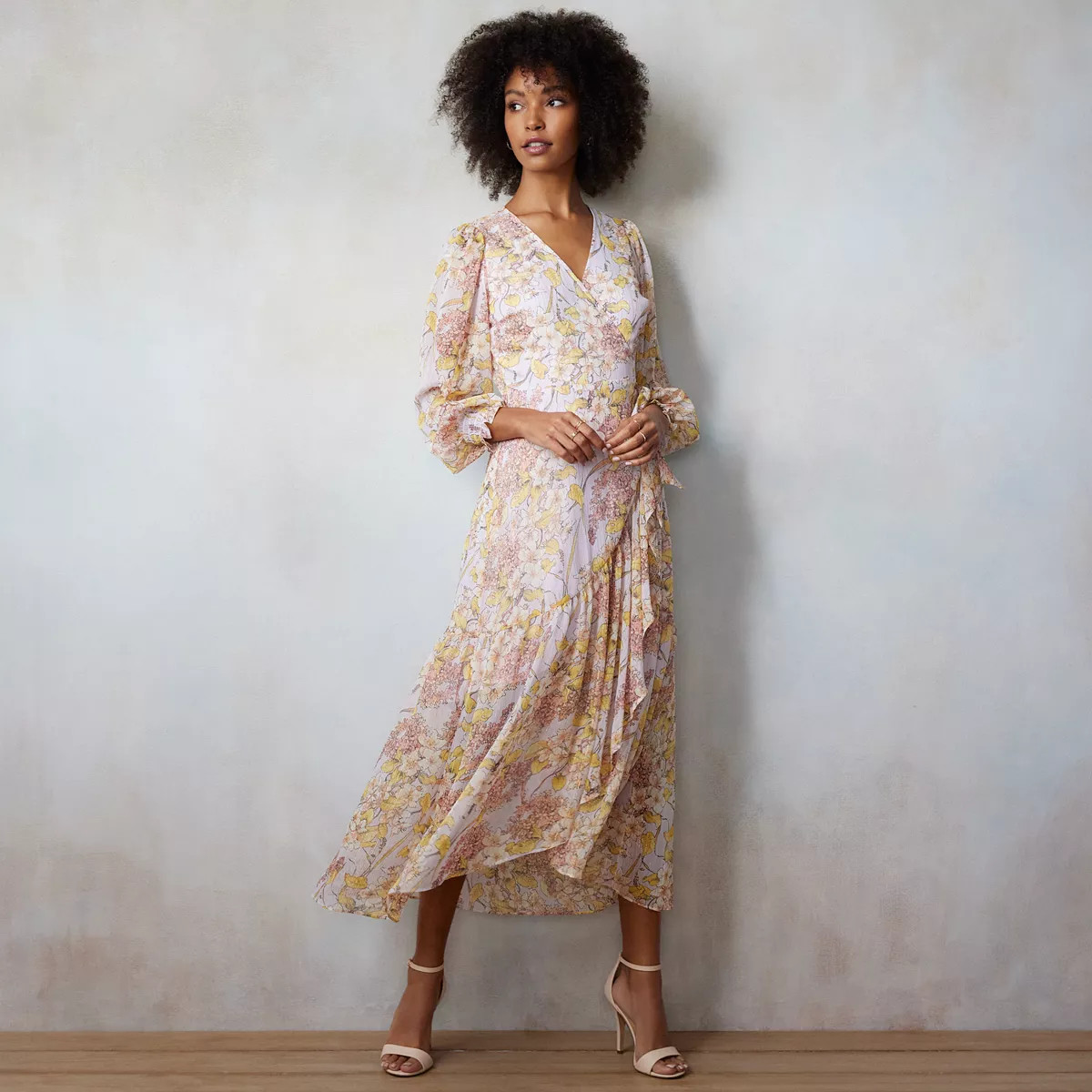 Women's LC Lauren Conrad High Low Wrap Maxi Dress | Kohl's