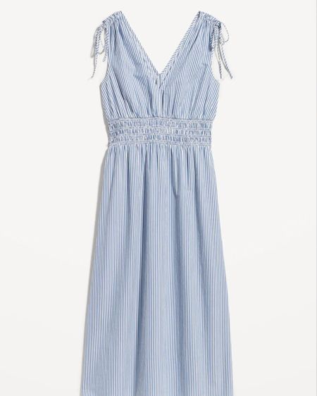 Cute and comfy smocked maxi dress fro summer. 

#LTKFind #LTKsalealert #LTKSeasonal