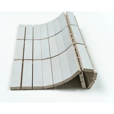 LOFT MODERNE GRIGIO 1X4 PORCELAIN MOSAIC | Wayfair North America