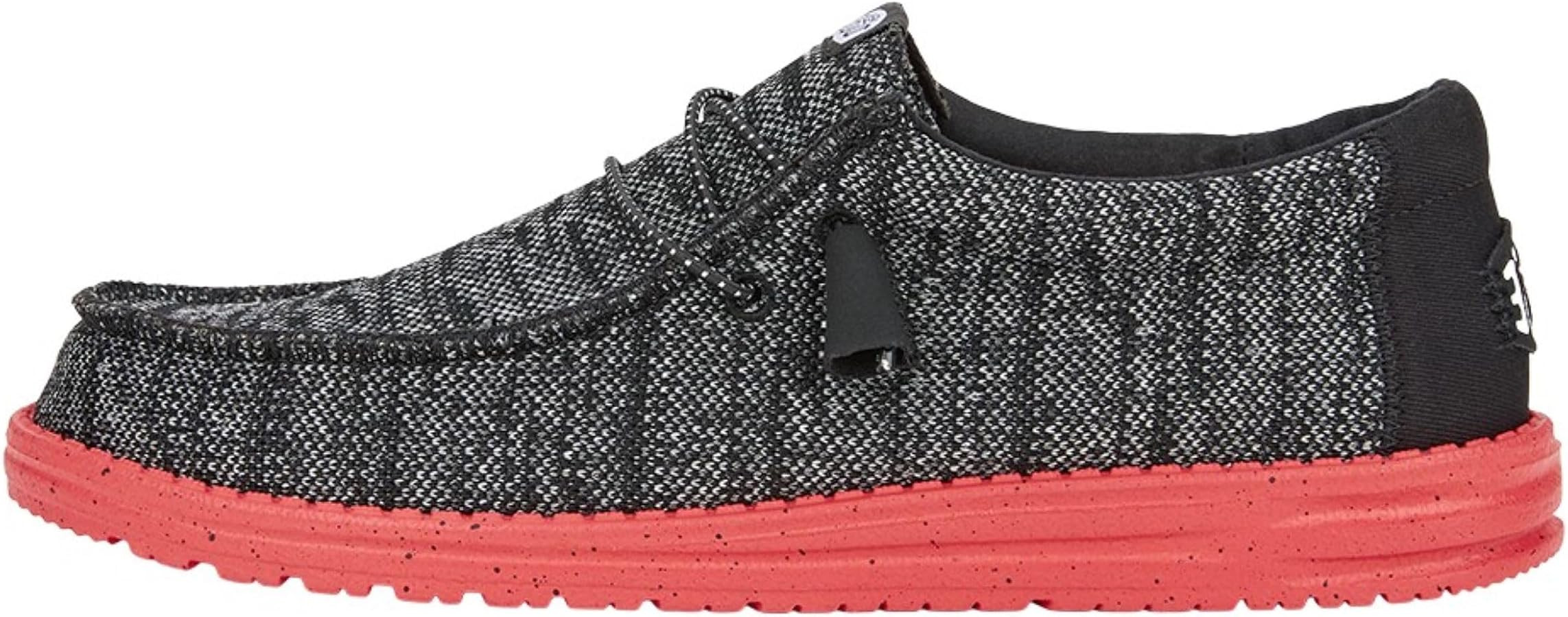 HEYDUDE Men’s Wally Stretch Sox Slip-On Loafer, Lightweight, Breathable, with Flex & Fold Outso... | Amazon (US)