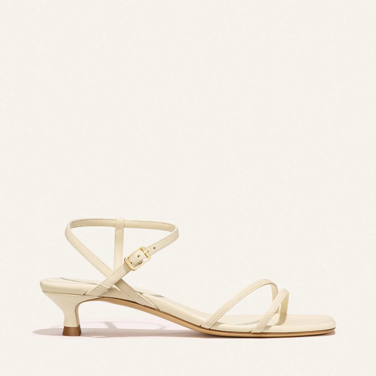 The Dylan Sandal - Ivoire Nappa | Margaux