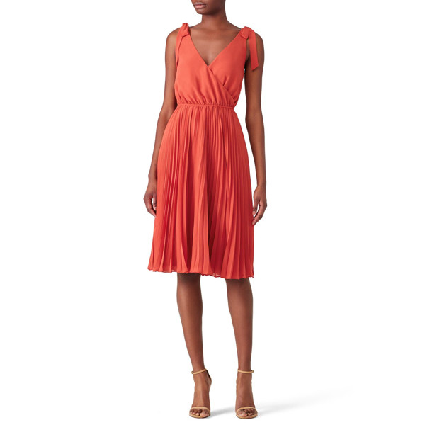 Ali & Jay Rust Left Bank Dress orange | Rent the Runway