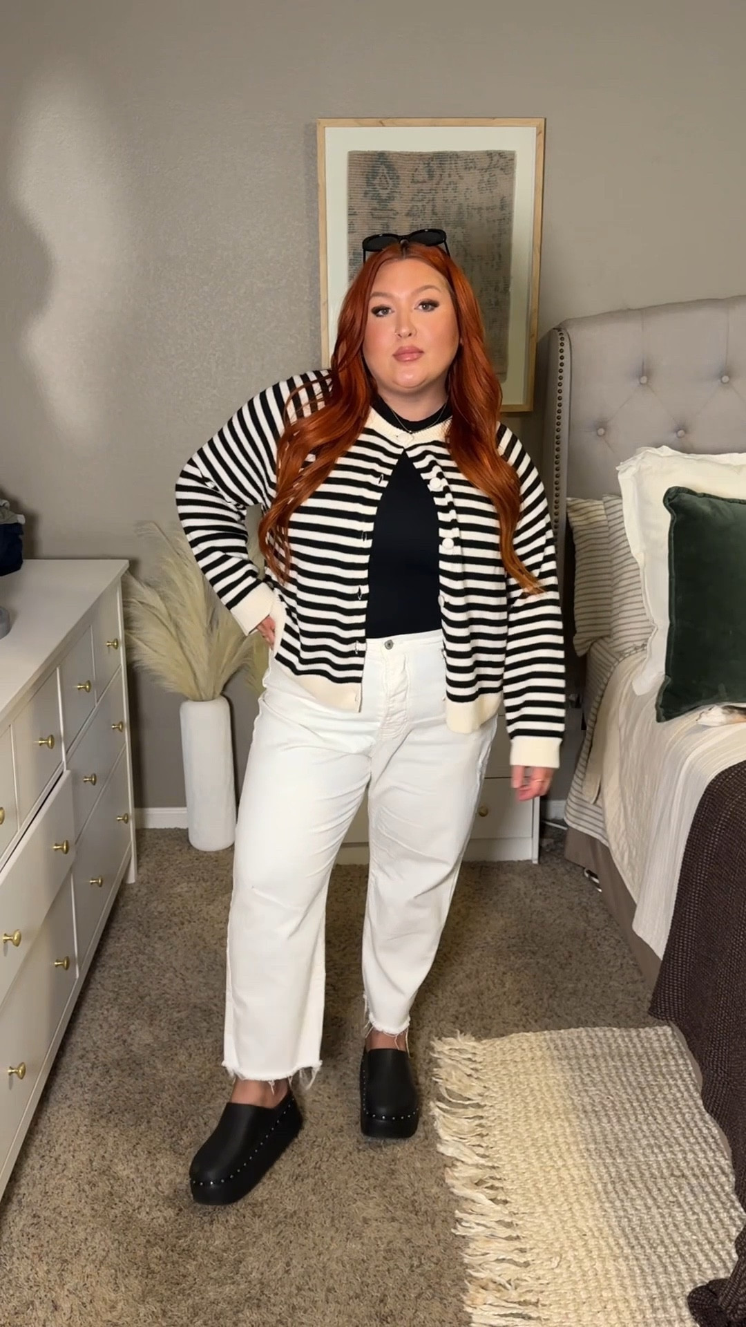 Wearing 2X in sweater + 18 in jeans!

#LTKMidsize #LTKootd #LTKPlusSize