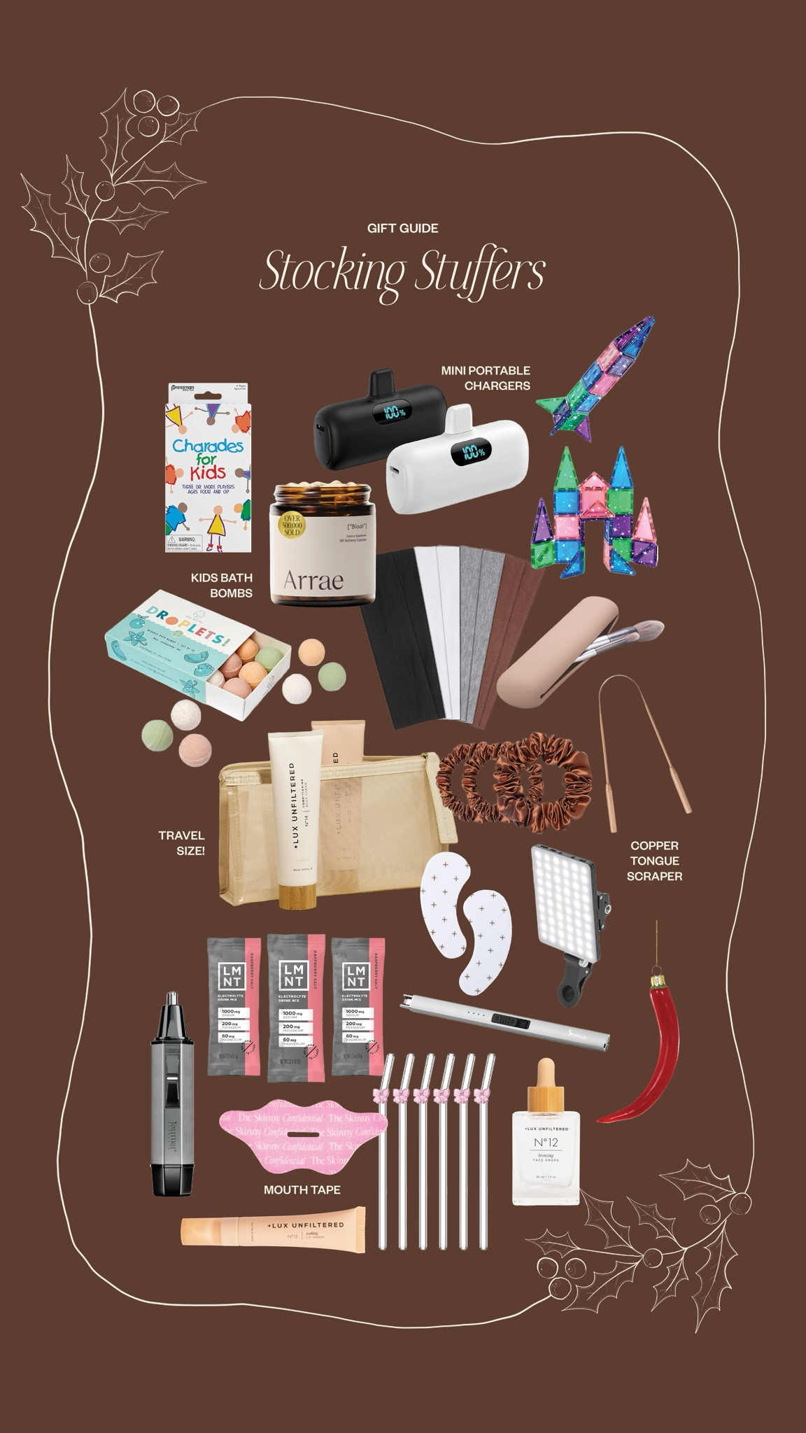 Gift guide stocking stuffers

#LTKGiftGuide #LTKHoliday #LTKSeasonal