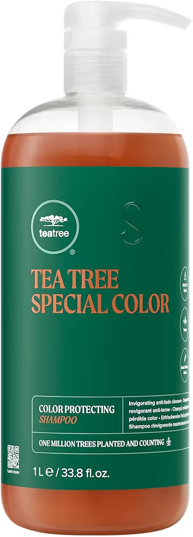 Tea Tree Special Color Shampoo, Gently Cleanses, Protects Hair Color, For Color-Treated Hair | Amazon (US)