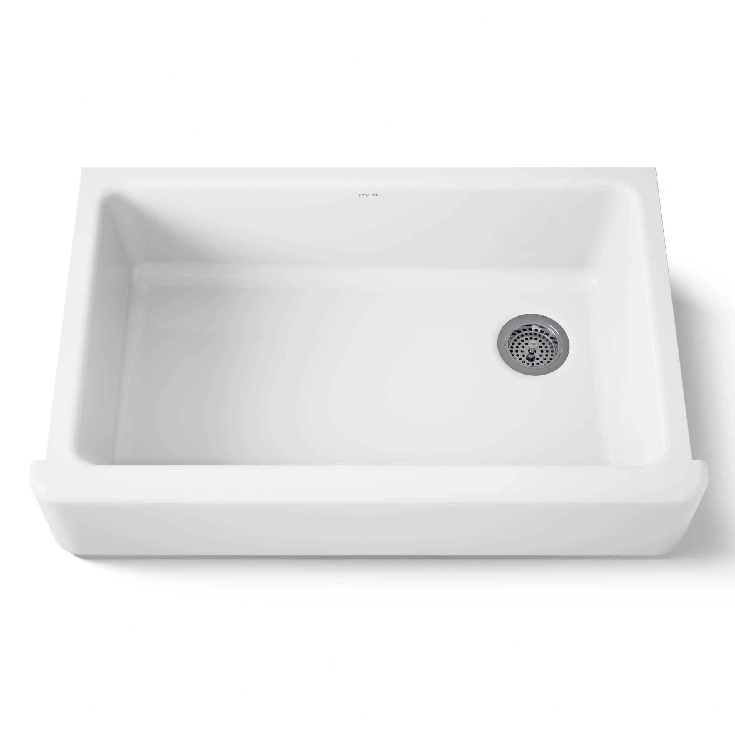 Whitehaven Self-Trimming 36" L x 22" W Farmhouse Kitchen Sink K-6489-0 | Wayfair North America