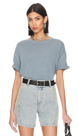 Nina Tee in Blue Mirage | Revolve Clothing (Global)