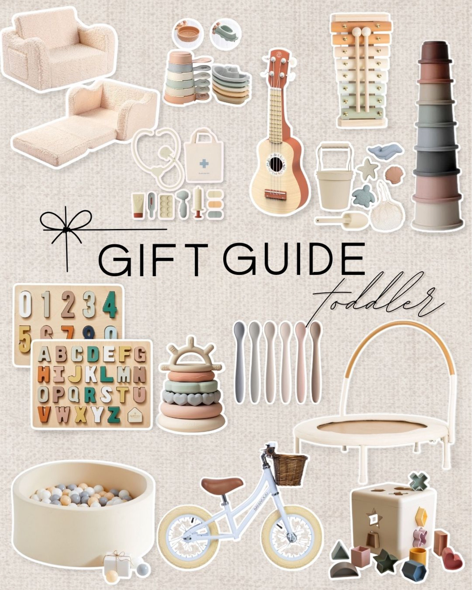 ⭐️GIFT GUIDE⭐️ TODDLER 
Neutral toddler Gifts
Gift guide toddler
Toddler present
Target toddler gift
Amazon toddler gift 

#liketkit #LTKbaby #LTKGiftGuide #LTKCyberWeek 

#LTKsalealert #LTKkids #LTKbump