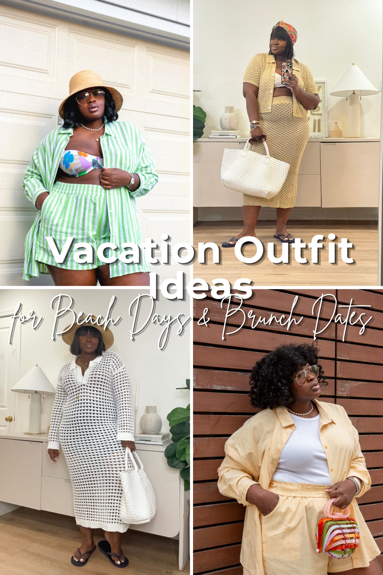 Effortless summer outfits for the girls who want comfort AND style. The goal this summer? Looking put together without trying too hard. Pieces you can wear to brunch, the beach, sightseeing, dinner, or poolside cocktails without needing a whole second suitcase #VacationOutfits #PlusSizeStyle #ResortWear #VacationStyle #SummerOutfits #BeachVacation #VacationWardrobe #TravelStyle #LTKTravel #LTKStyle 

 #LTKootd #LTKSeasonal #LTKTravel