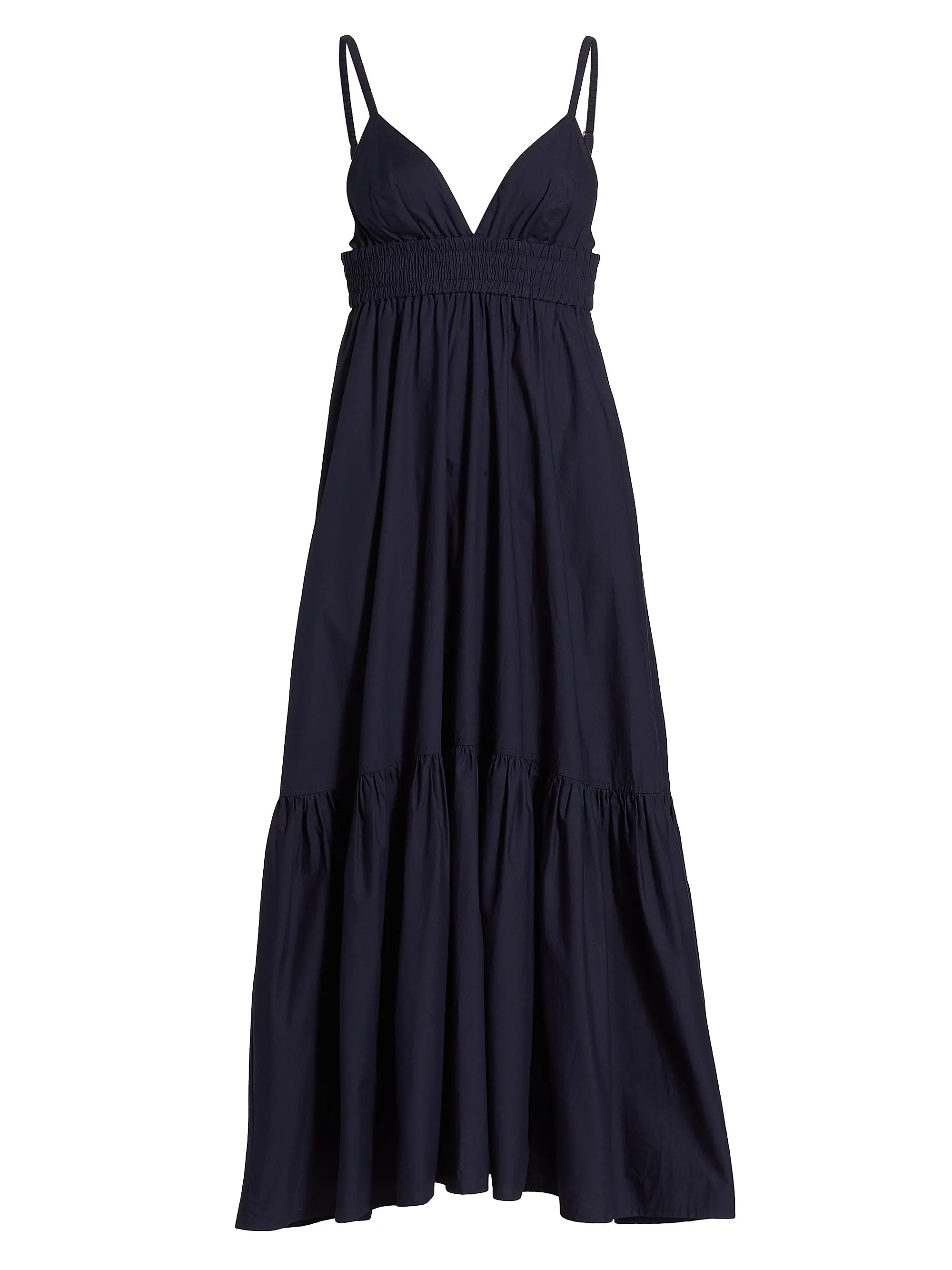Shop A.L.C. Rhodes V-Neck Tiered Maxi Dress | Saks Fifth Avenue | Saks Fifth Avenue