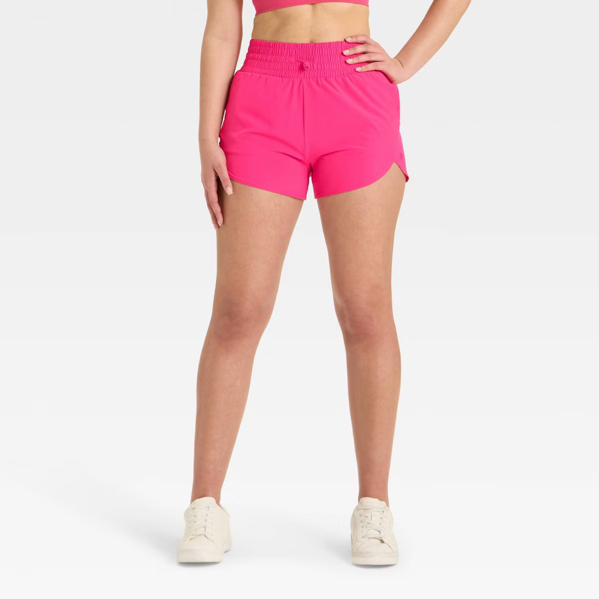 Women's Flex Woven High-Rise Shorts 3" - All In Motion™ | Target
