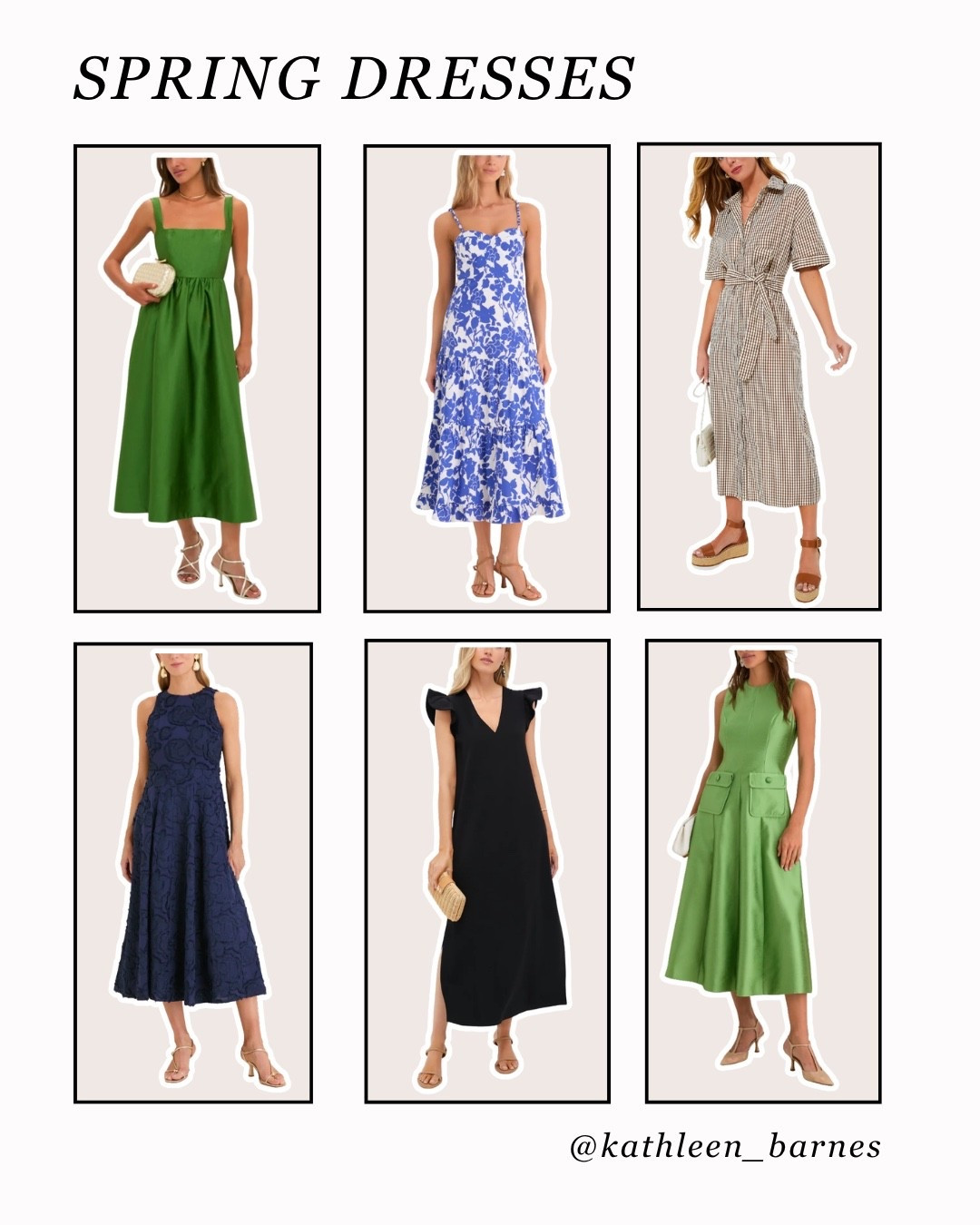 Spring dresses that caught my eye --

#LTKSeasonal