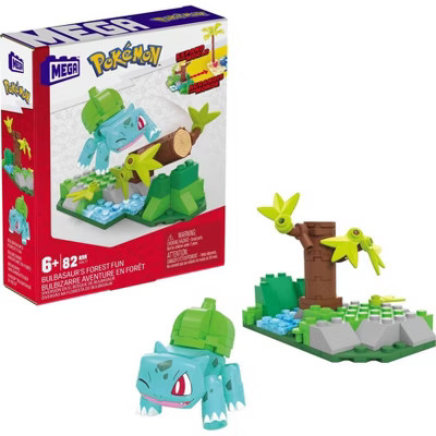 MEGA Pokémon Bulbasaur's Forest Fun Building Set - 80pcs | Target