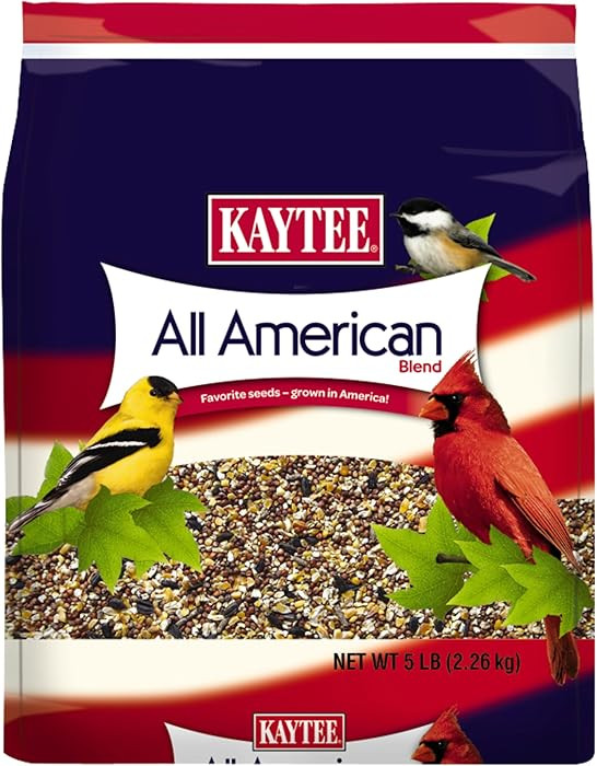 Kaytee All American Wild Bird Food Seed Blend for Cardinals, Blue Jays, Finches & Other Outdoor W... | Amazon (US)