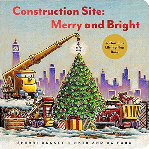 Construction Site: Merry and Bright: A Christmas Lift-the-Flap Book | Amazon (US)