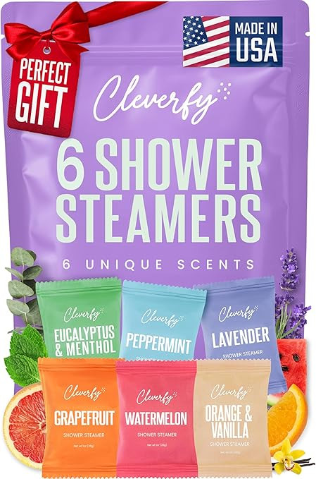 Cleverfy Shower Steamers Aromatherapy - Birthday Gifts for Women, Mom, Wife, Grandma, Her, Best F... | Amazon (US)