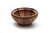 Ironwood Gourmet Individual Small Salad Bowl, Acacia Wood, 7 x 7 x 3 inches | Amazon (US)