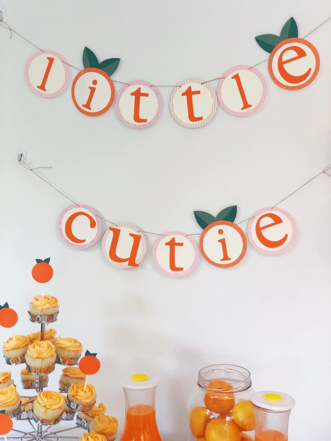 Little Cutie Baby Shower Decorations Banner | Gender Neutral Baby Shower Banner | Baby Shower Dec... | Etsy (US)