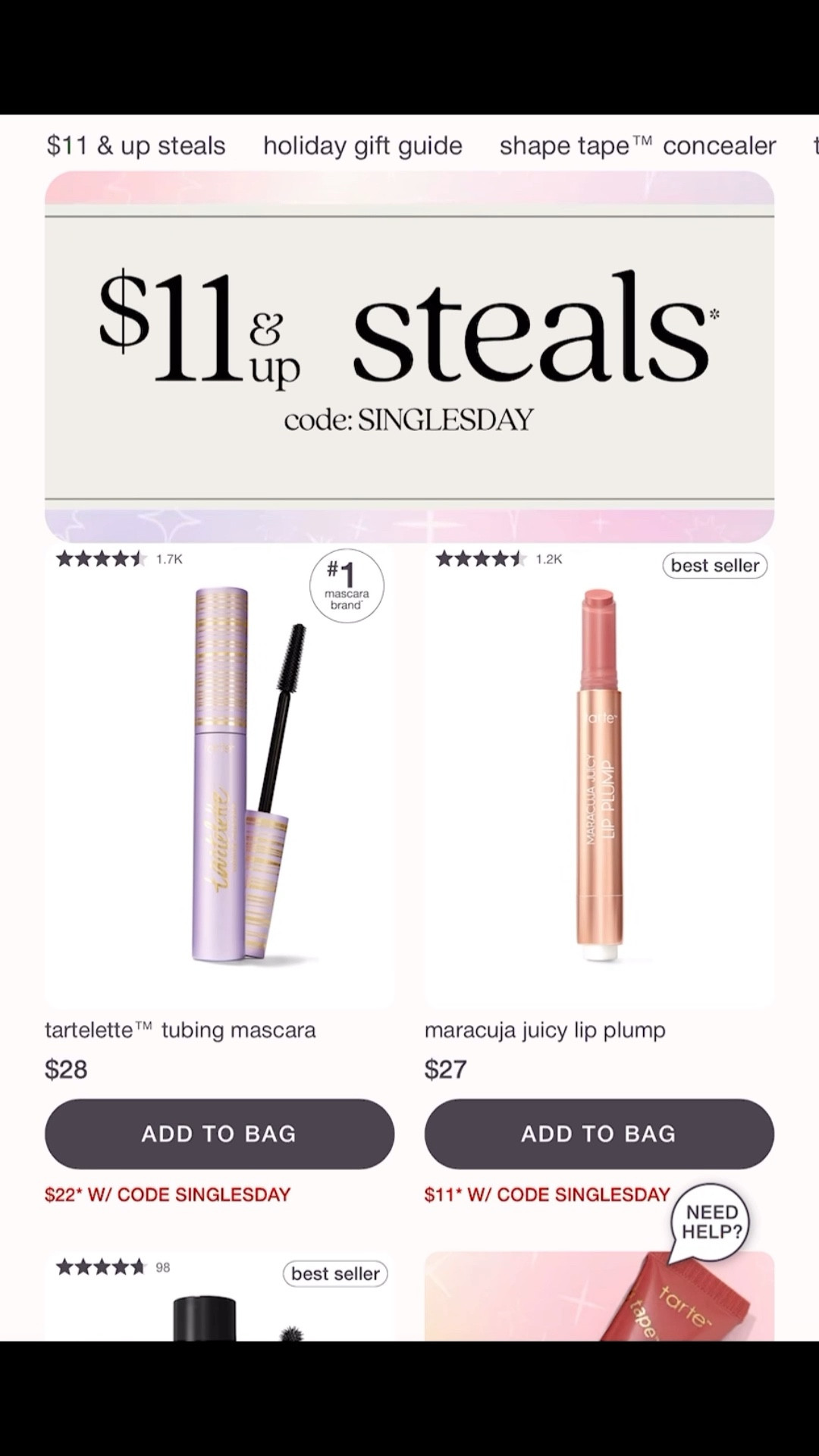 $11 Makeup Steals with code singlesday!! 

#LTKBeauty #LTKCyberWeek #LTKGiftGuide