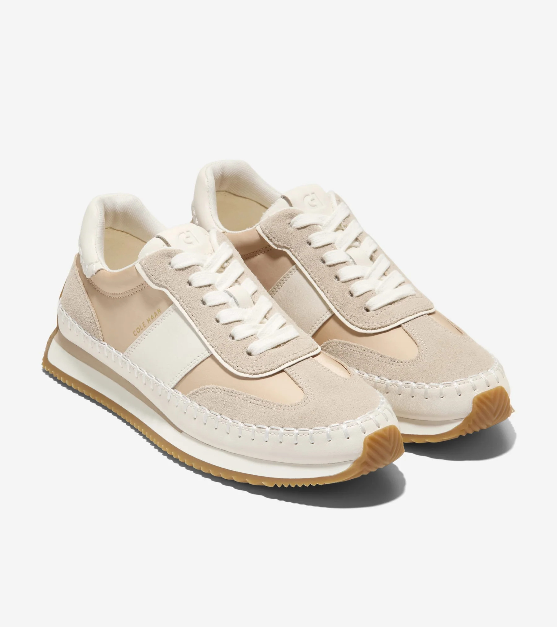 Women's GrandPrø Premier Sneakers in Beige | Cole Haan | Cole Haan (US)