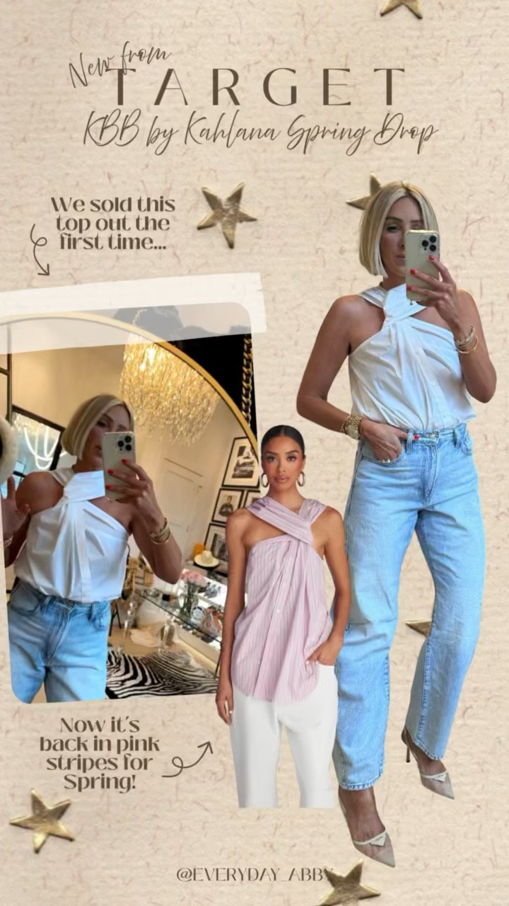 Just released today! NEW color option in this best selling KBB top from Target! 🙌🙌🙌 I’m in a small for reference 