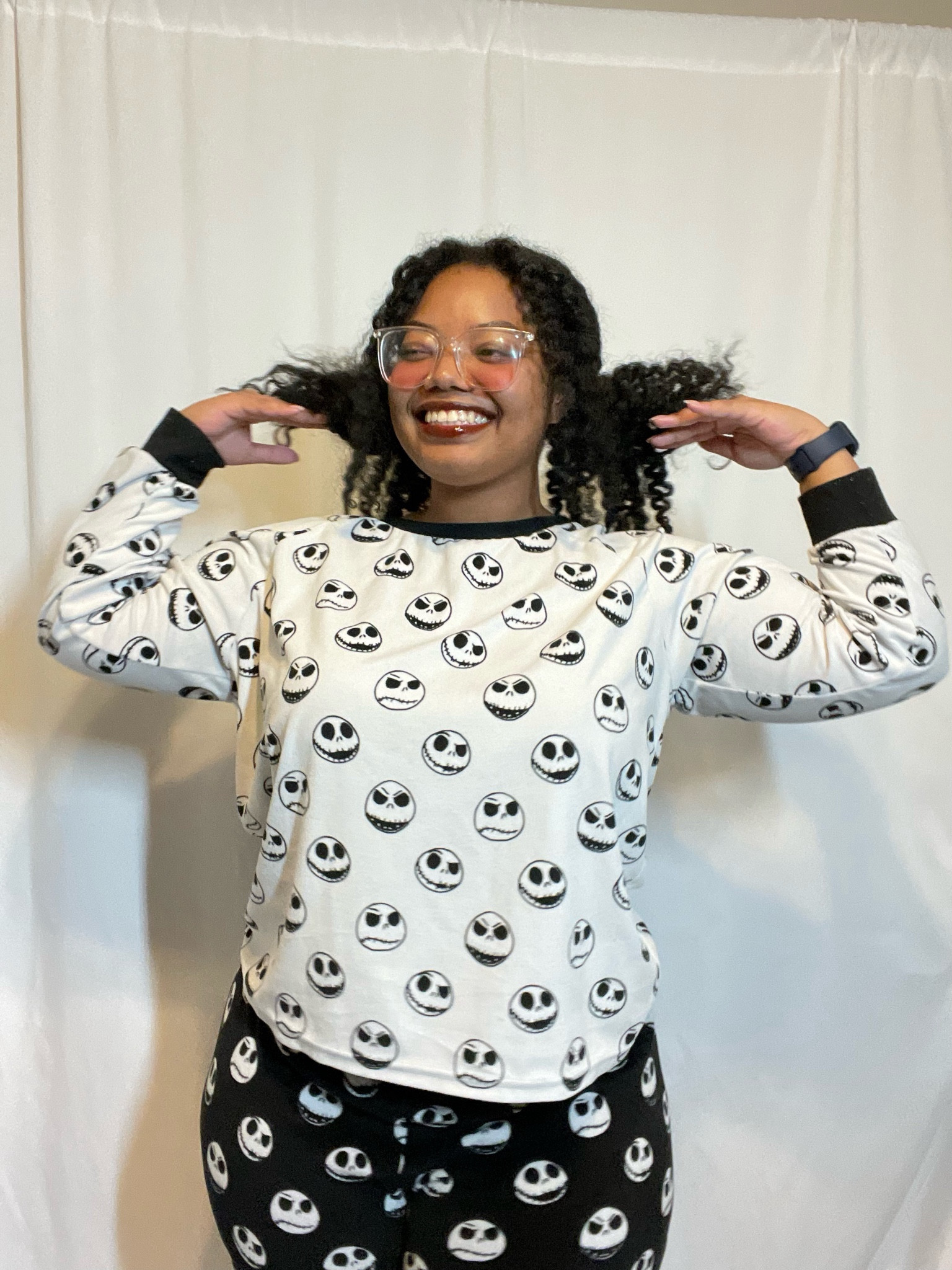 Holiday Christmas Pajamas, The Nightmare before Christmas is one of my all time favorite holiday movies to watch (for Halloween and Christmas) and I love anything Jack Skellington!

#LTKmidsize #LTKHoliday #LTKplussize
