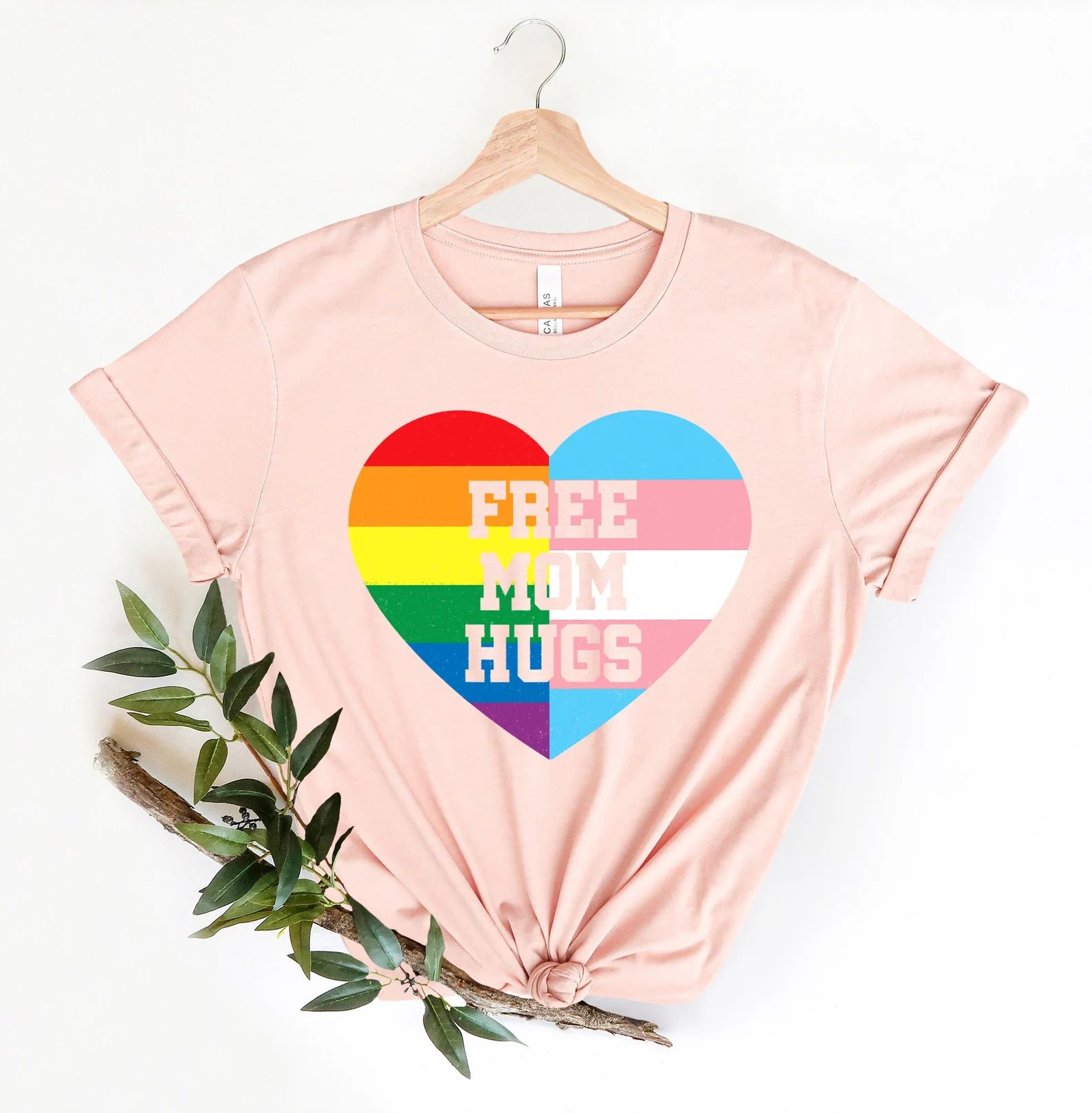 Free Mom Hugs Shirt  Mom Hugs Shirt LGBTI Mom Shirt LGBTI | Etsy | Etsy (US)