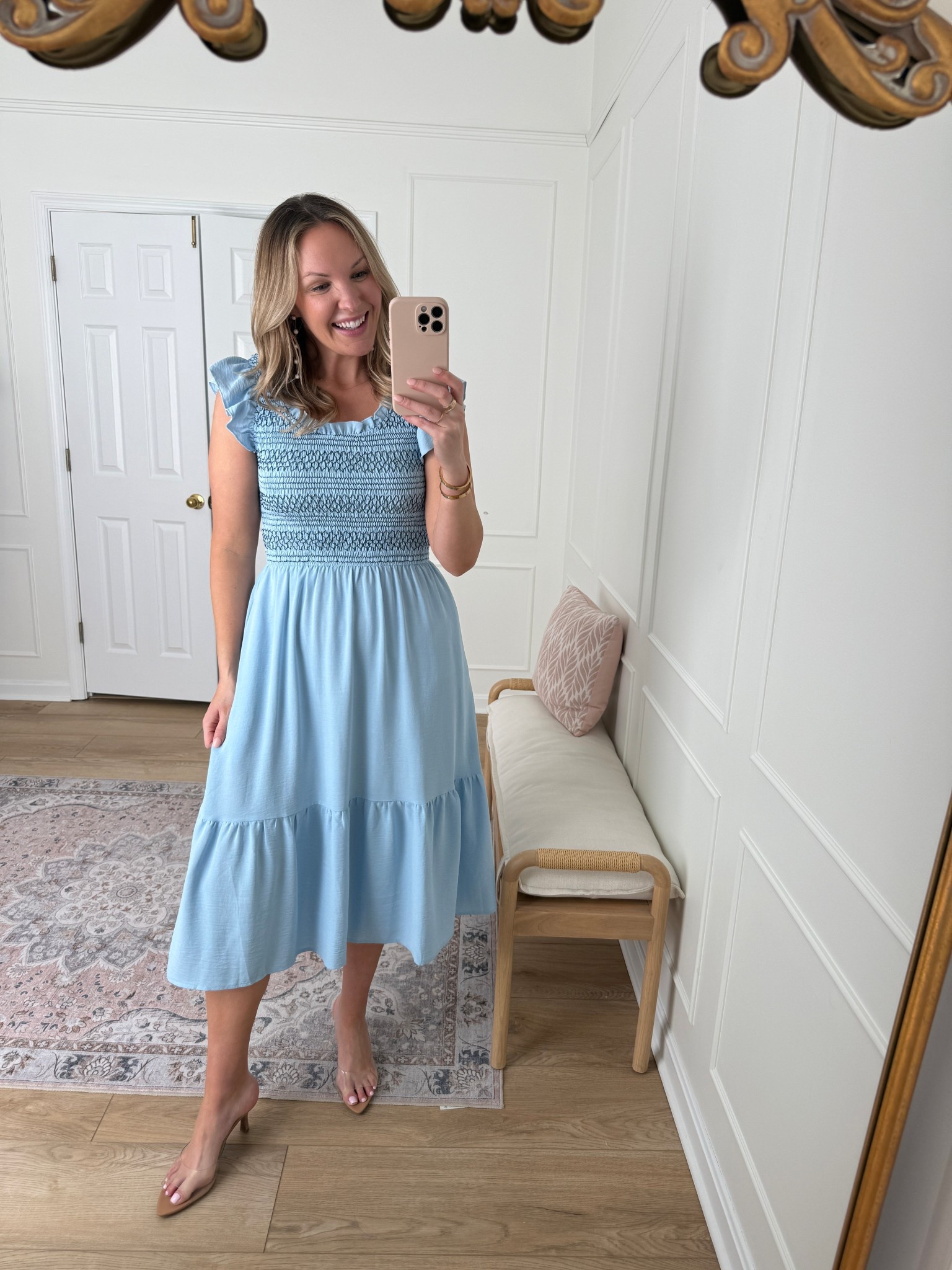 Vacation outfit - spring dress - summer dress - wearing a med 

#LTKSeasonal #LTKMidsize