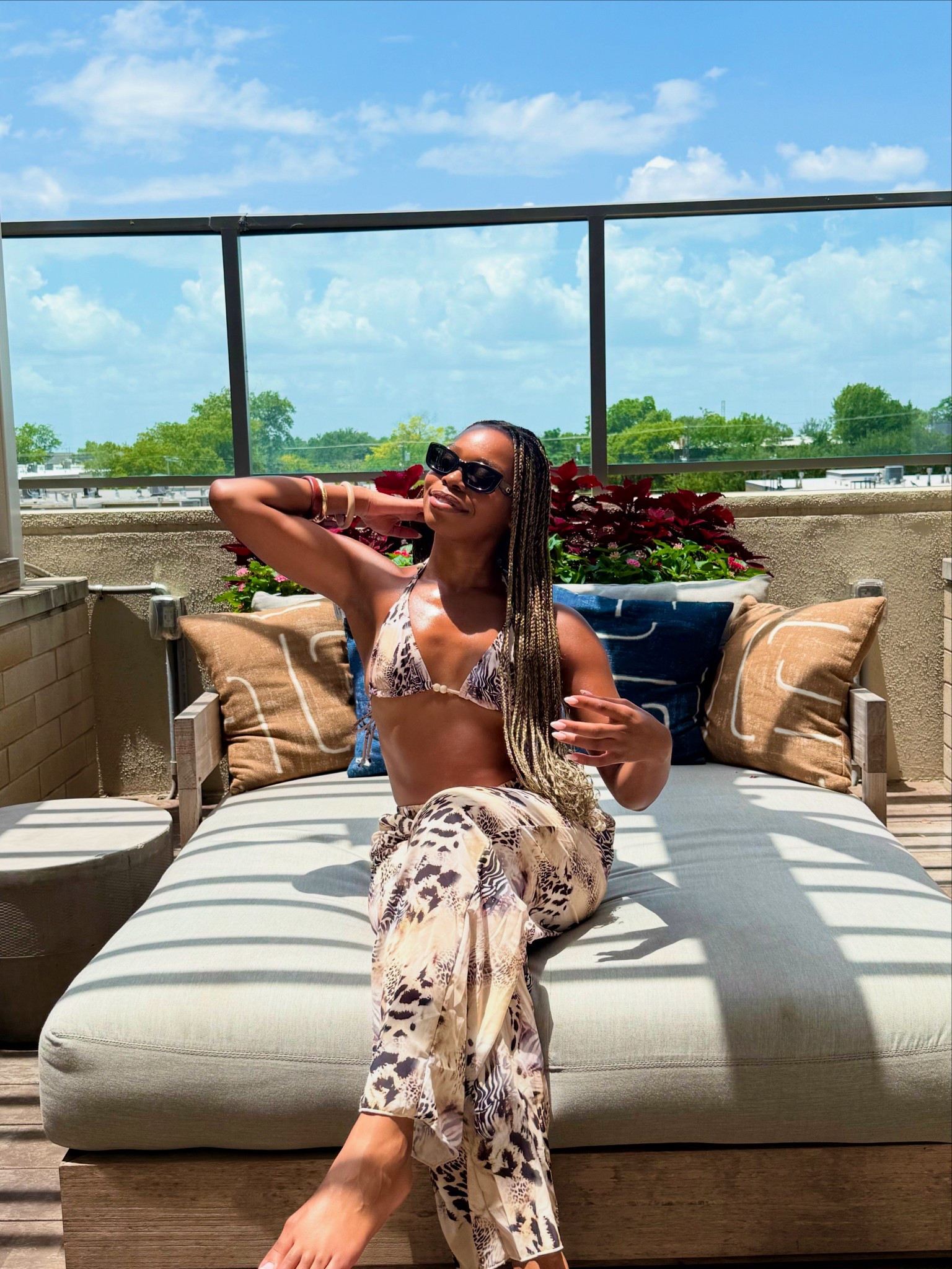 brining in the first day of summer in my SHEIN leopard bikini set 🐆🤎

#LTKSwim #LTKSummerEdit #LTKFindsUnder50